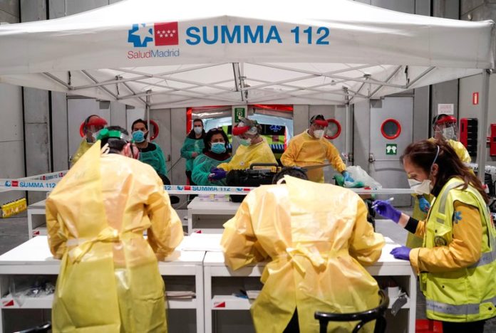 Madrid comienza a habilitar Ifema para pacientes con coranovirus