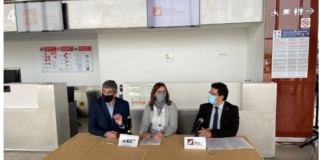 Signatura del conveni amb l’IEEC per a l’impuls de l’activitat aeroespacial a l’aeroport de Lleida-Alguaire