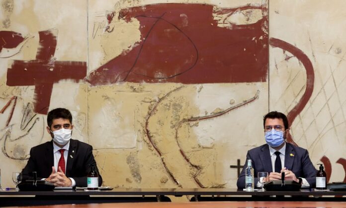 Reunión semanal del gobierno catalán