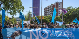 Clam contra l’ampliació del Prat