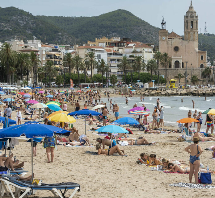 Sitges: Fotos de Turistes i ambient