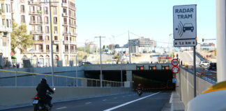 El Túnel de Glòries en sentit Llobregat, a punt per funcionar