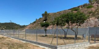 Sallent habilita una nova àrea per al lleure de gossos, pendent de completar