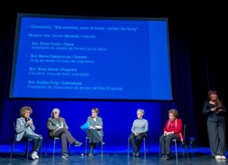 L’acte institucional del Dia Internacional de les Dones a la demarcació de Girona posa l’accent en la memòria feminista