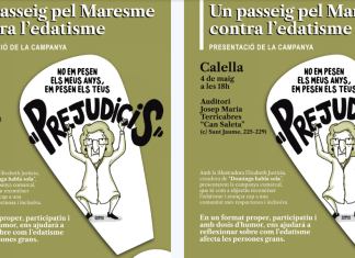 El Consell Comarcal i 23 ajuntaments del Maresme impulsen una campanya de sensibilització contra l’edatisme