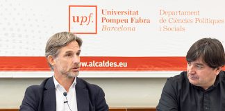 Xavi Paz defensa el paper clau de l’administració local i el valor estratègic de l’AMB en el cicle “Alcaldes i Universitat” a la UPF