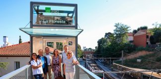 L’ascensor de La Floresta (Sant Cugat del Vallès) entra de nou en servei gràcies a la col·laboració entre Ferrocarrils i l’Ajuntament