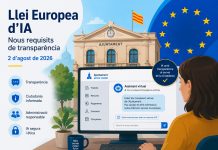 Els ajuntaments hauran d’identificar els xatbots i determinats continguts generats amb intel·ligència artificial
